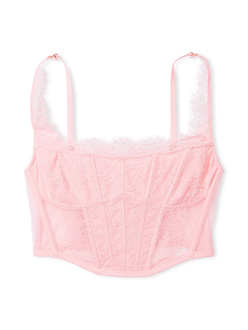 Victoria's Secret Blush Lace Corset
